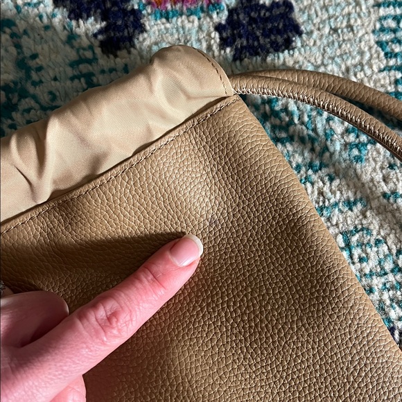 Bandolier Leather Drawstring Backpack - Picture 8 of 11